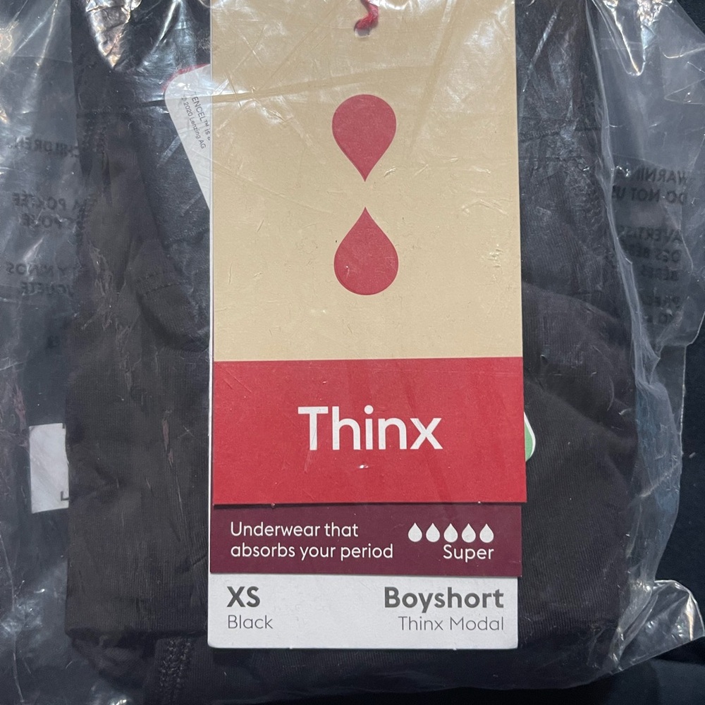 Thinx boyshort modal underwear